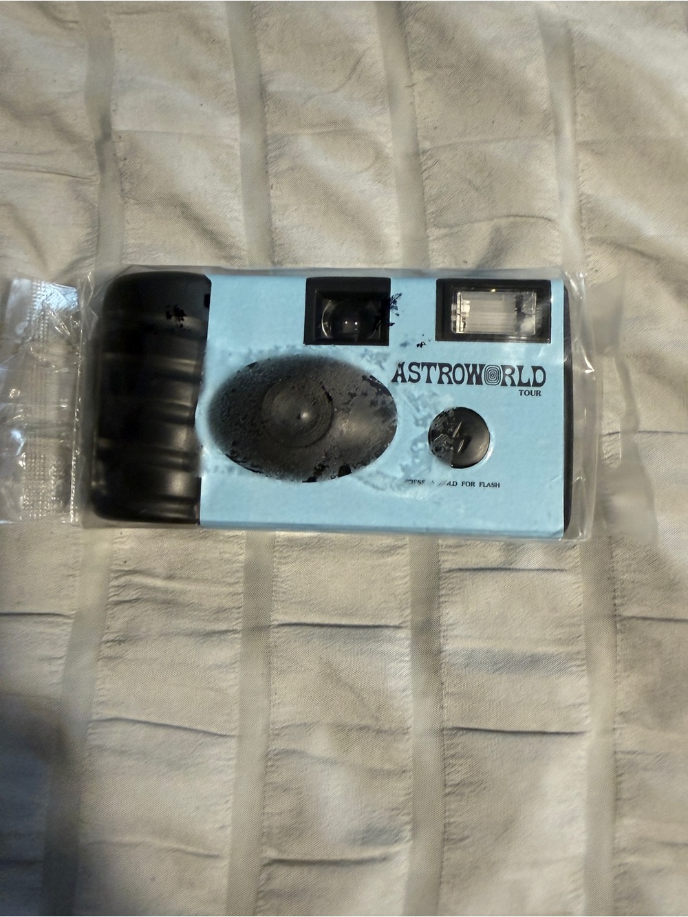 Astro World Tour Blue Disposable Camera